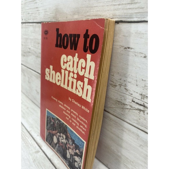 1974 How to Catch Shellfish Vintage Paperback Book By Charles White - Picture 3 of 9
